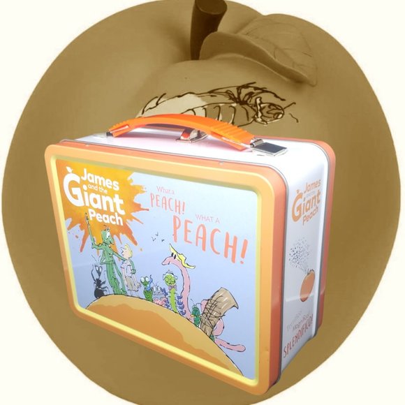 James and The Giant Peach Retro Tin Lunch Box - Picture 4 of 8